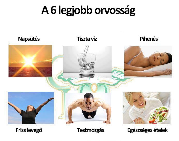 A 6 legjobb orvosság
