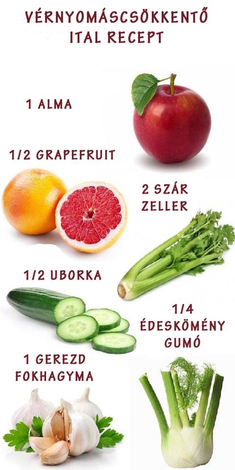 Vérnyomás csökkentő ital