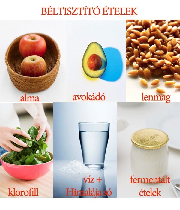 Béltisztító ételek