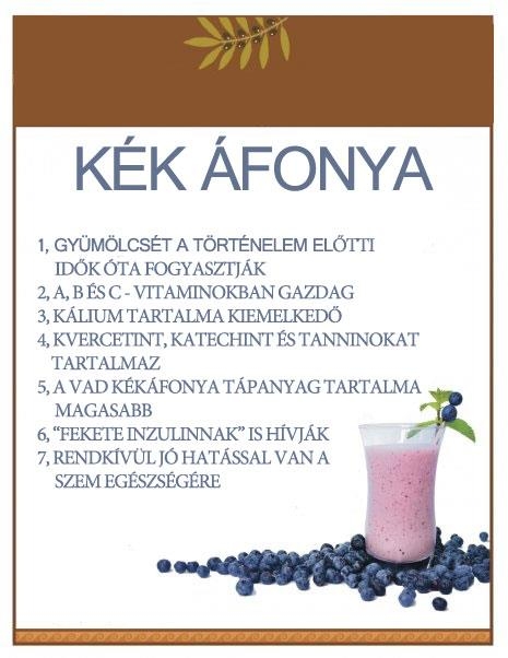 Vad kékáfonya – természetes antioxidáns szupergyümölcs