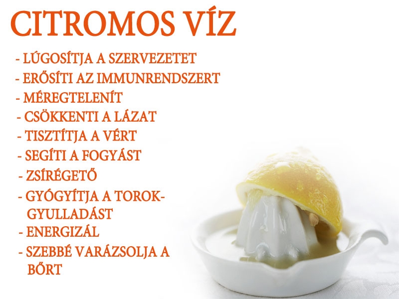 Citromos víz
