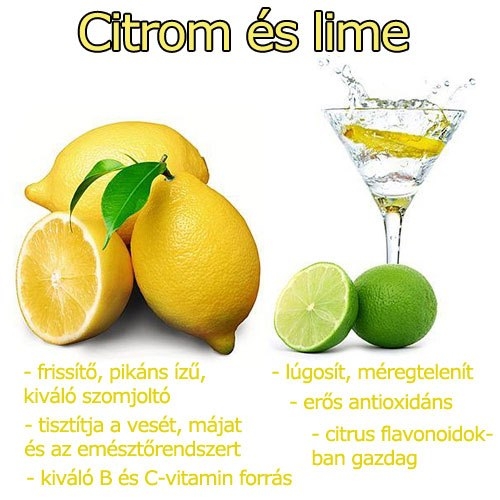 Citrom és lime