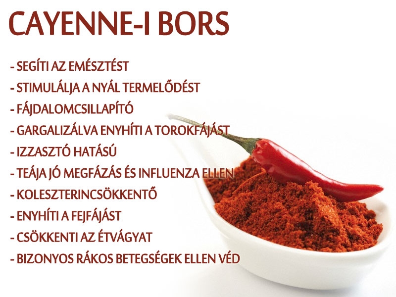 Cayenne-i bors
