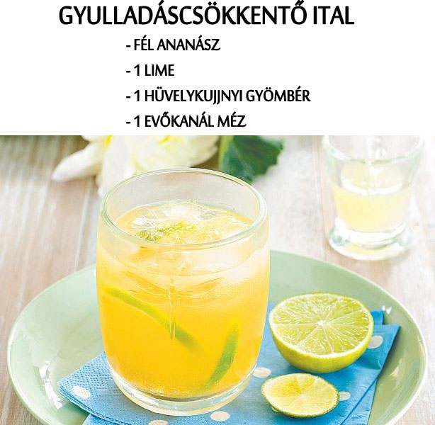 Gyulladáscsökkentő ital