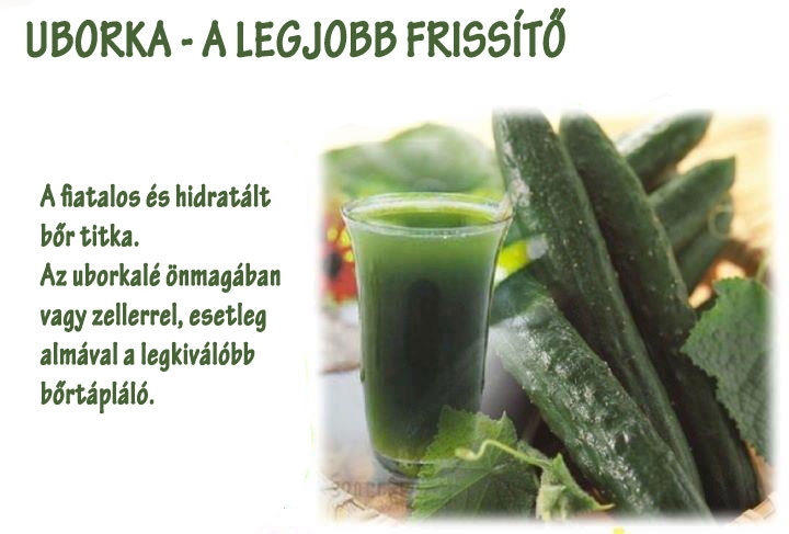 Uborka, a legjobb frissítő