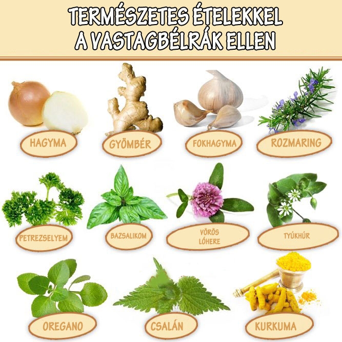 Természetes ételekkel a vastagbélrák ellen