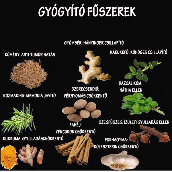Gyógyító fűszerek