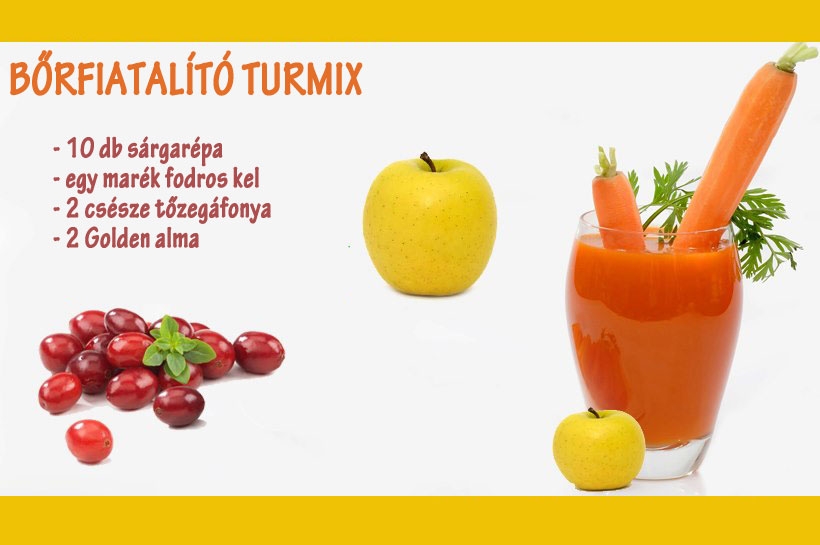 Bőrfiatalító turmix