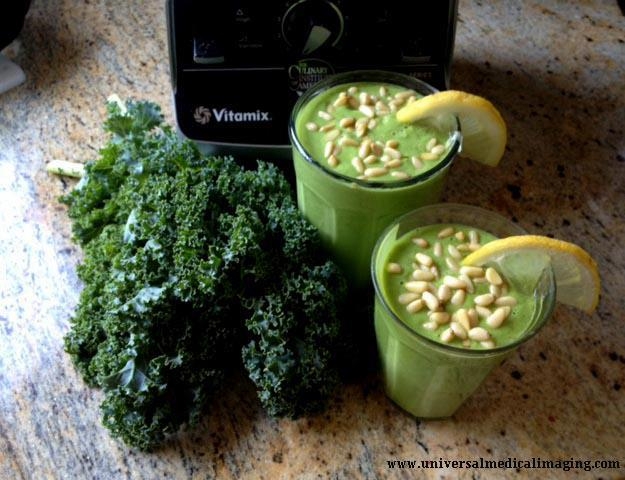 Lúgosító zöld shake