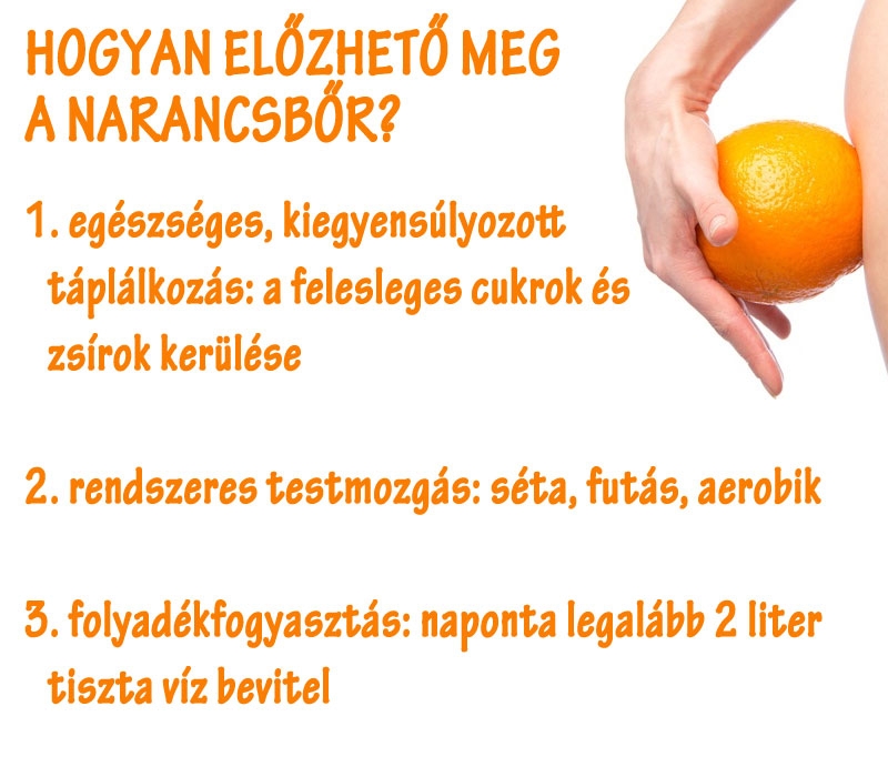 Hogyan előzhető meg a narancsbőr?