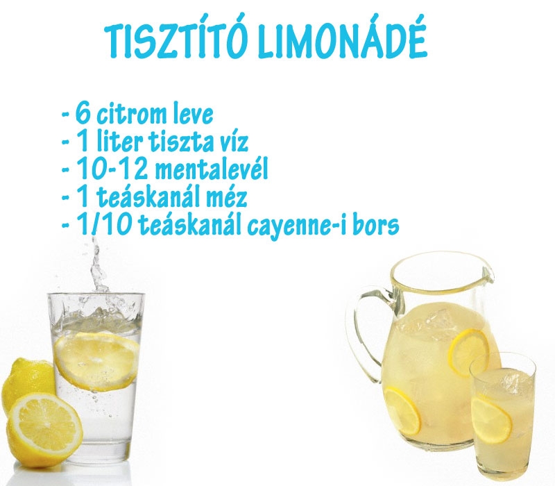Tisztító limonádé