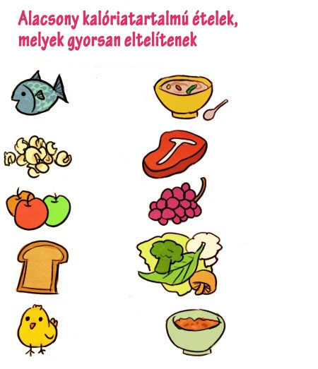 Alacsony kalóriatartalmú ételek