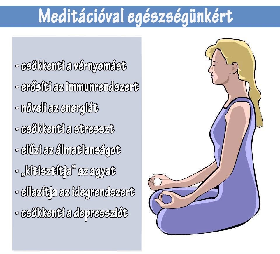 Meditációval egészségünkért