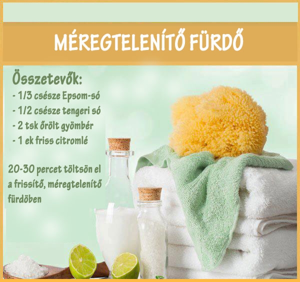 Méregtelenítő fürdő