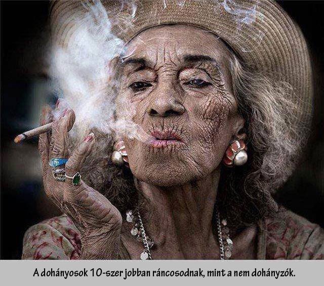 Dohányzás és a ráncok