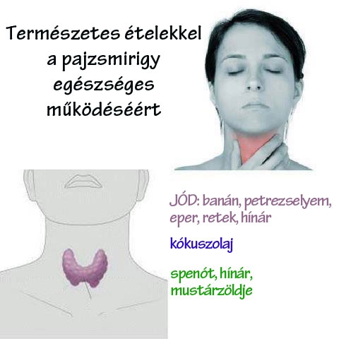 Természetes ételekkel a pajzsmirigy egészséges működéséért