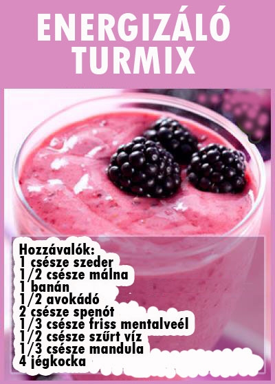 Energizáló turmix