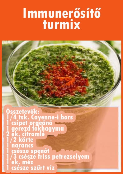 Immunerősítő turmix