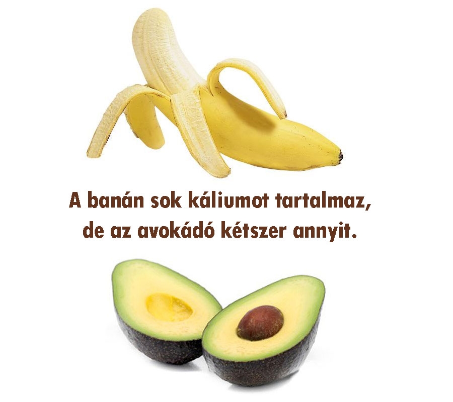 Banán vagy avokádó?