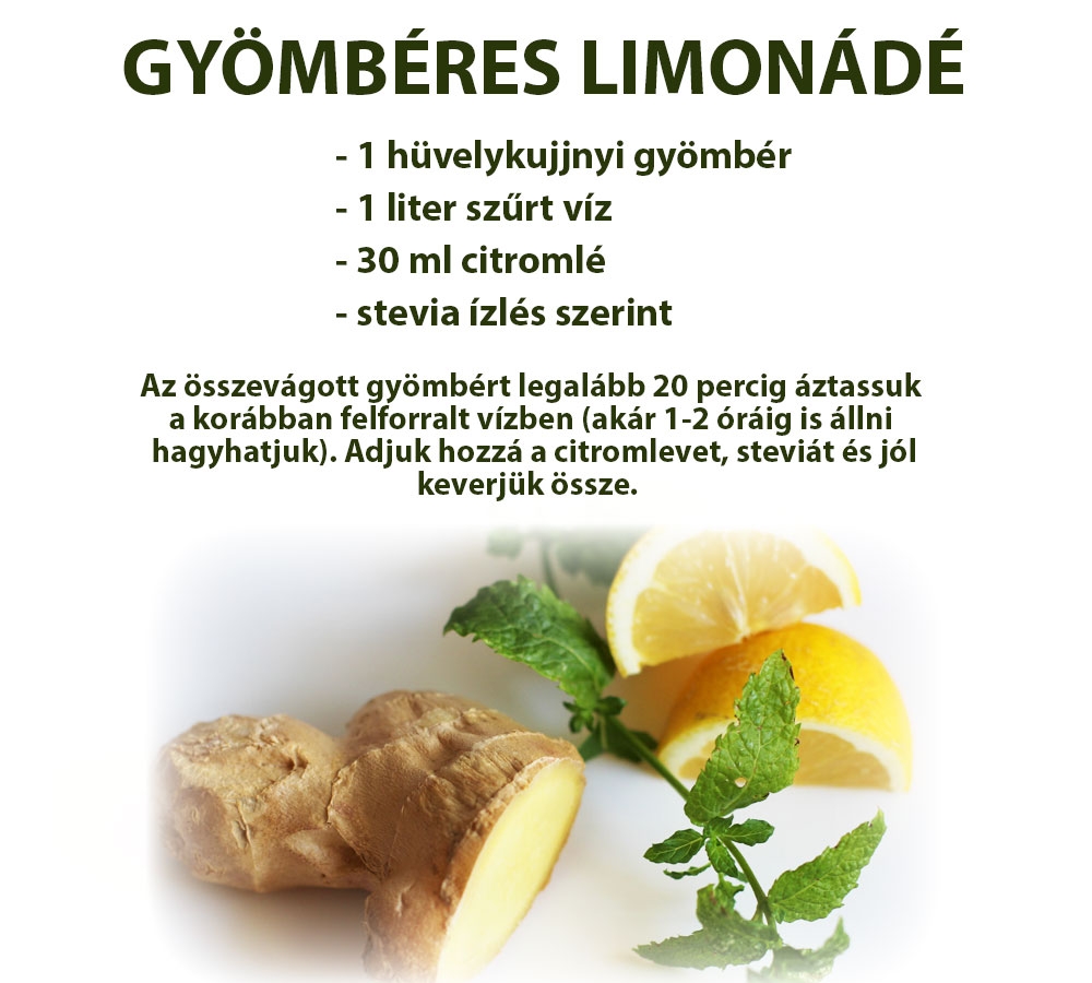 Gyömbéres limonádé