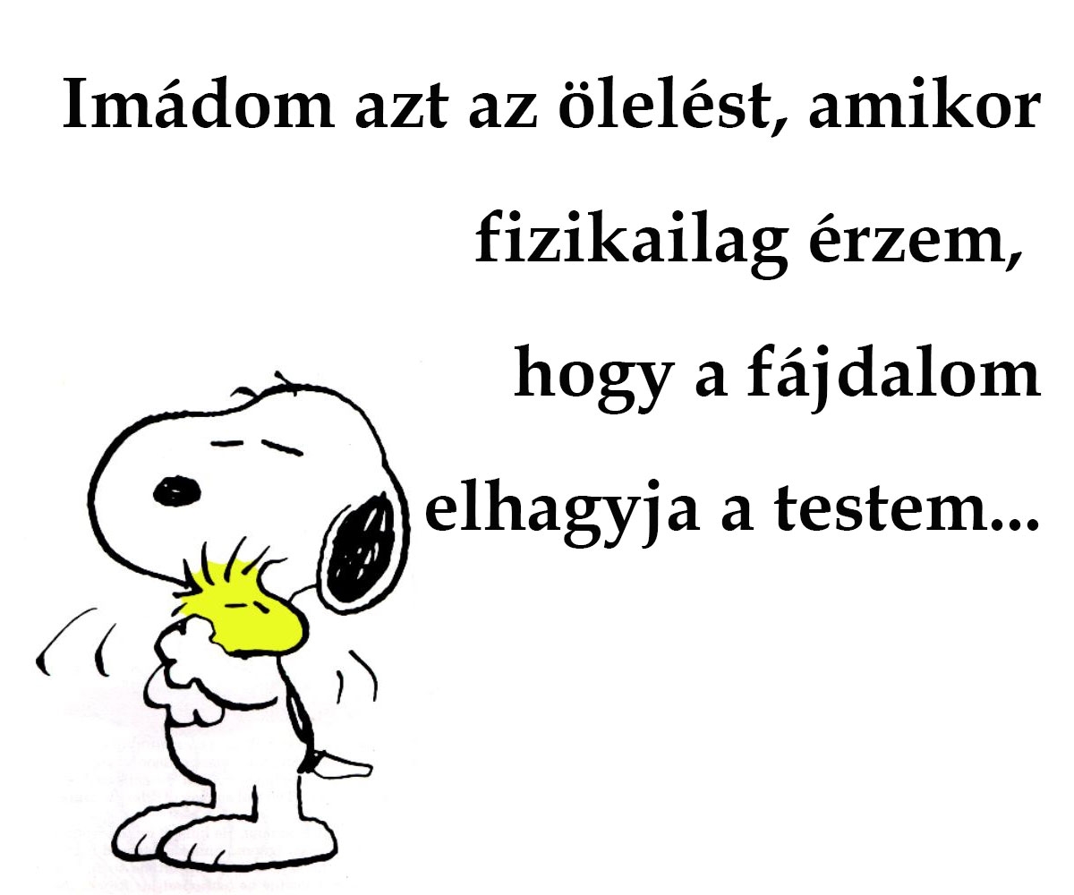 Imádom az ölelést