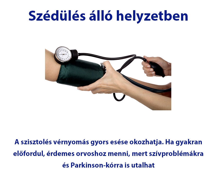 Szédülés álló helyzetben