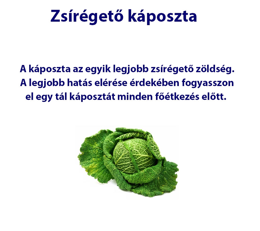 Zsírégető káposzta