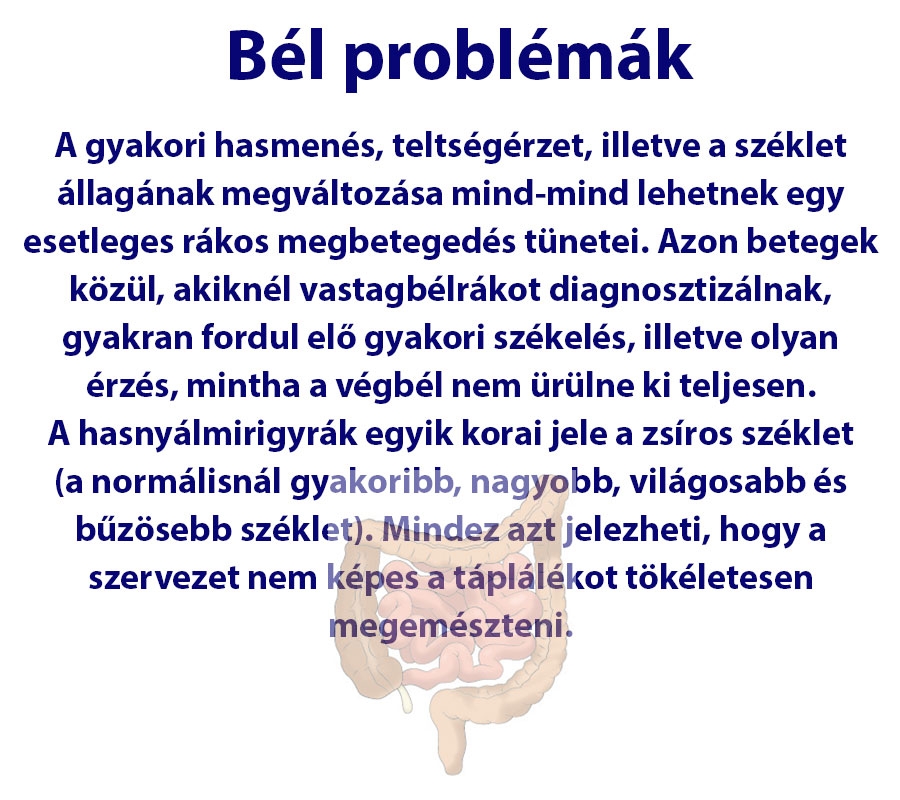 Bél problémák