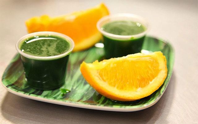 Lúgosító klorofill a SuperGreens italba