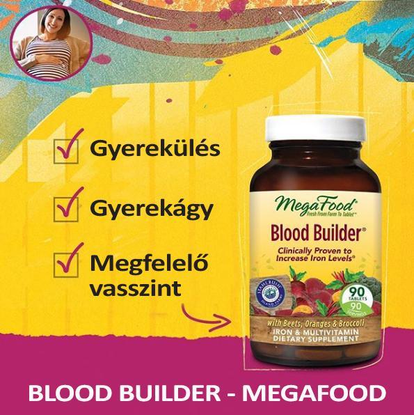 Blood Builder: a MegaFood legnépszerűbb készítménye