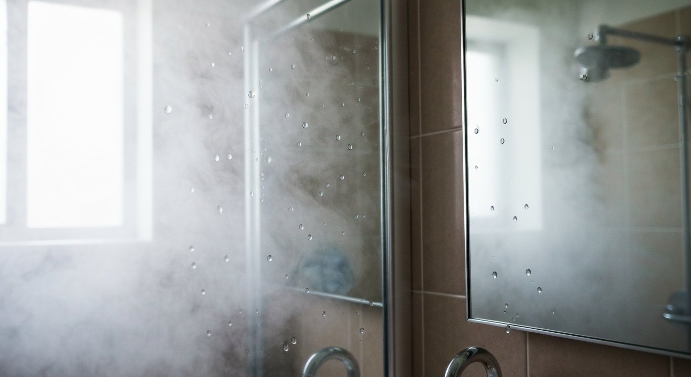 Zuhanyfüggöny a szemek előtt?